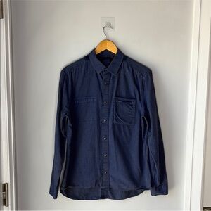 Elie Tahari Cotton Shirt Button Down Corduroy Accent
Men’s M